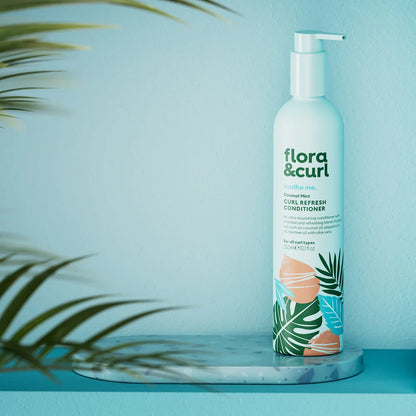 Flora & Curl Coconut Mint Curl Refresh Conditioner