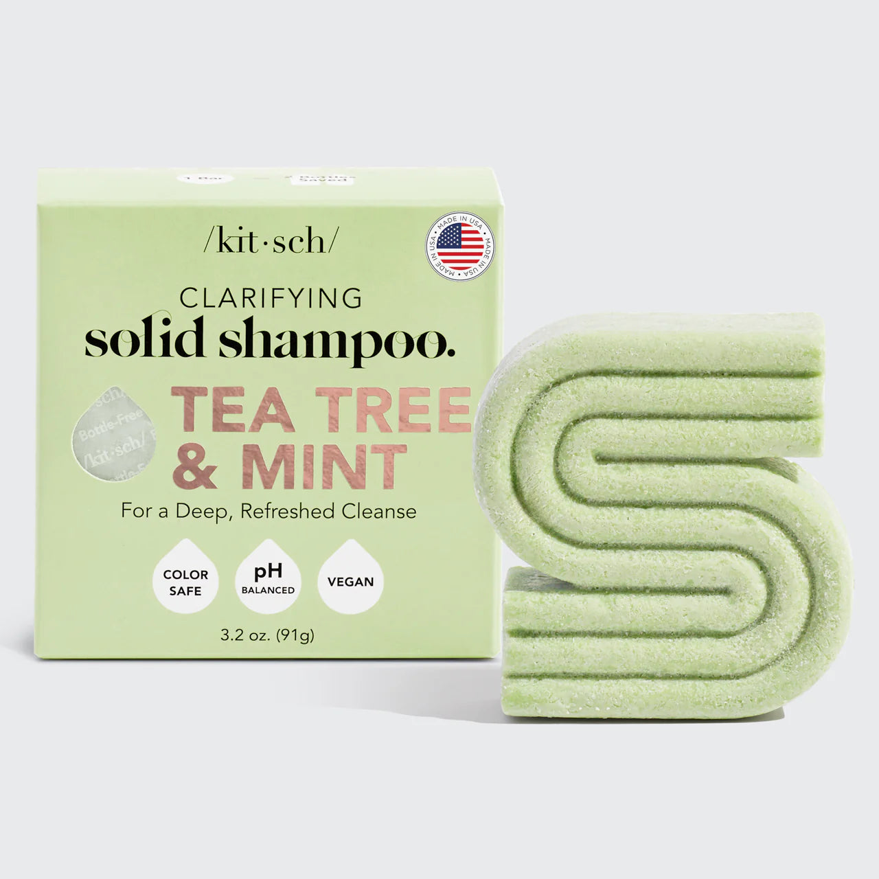 Kitsch Tea Tree & Mint Clarifying Shampoo Bar