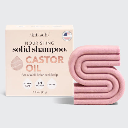 Kitsch Castor Oil Nourishing Shampoo Bar