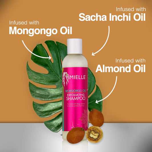 Mielle Organics Mongongo Oil Exfoliating Shampoo