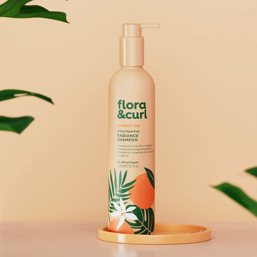 Flora & Curl Citrus Superfruit Radiance Shampoo