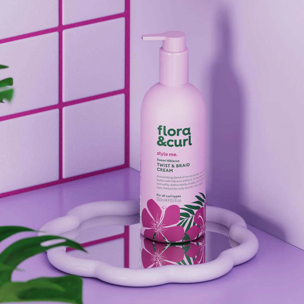 Flora & Curl Sweet Hibiscus Twist & Braid Cream