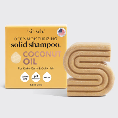 Kitsch Coconut Oil Deep-Moisturizing Shampoo Bar