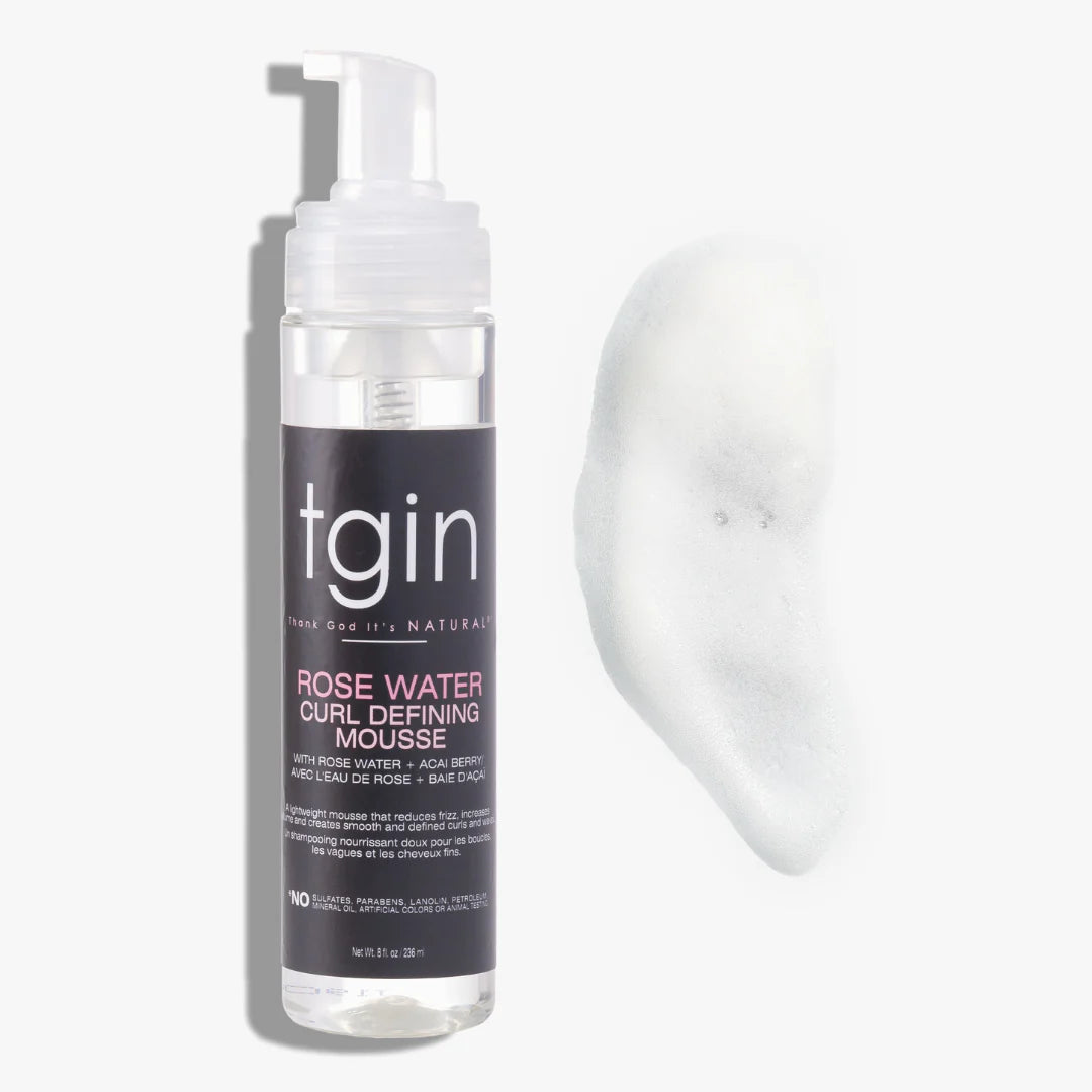 Tgin Rose Water Curl Defining Mousse