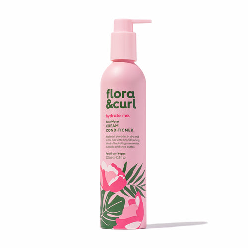 Flora & Curl Rose Water Cream Conditioner- Curl Care