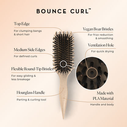 Bounce Curl Define EdgeLift Brush Tan