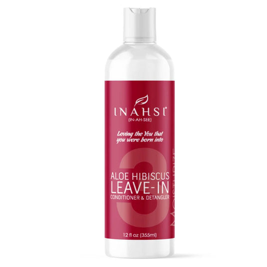 Inahsi Aloe Hibiscus Leave-In Conditioner & Detangler 355ml- Curl Care