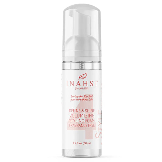 Inahsi Define & Shine Volumizing Styling Foam 50ml- Curl Care