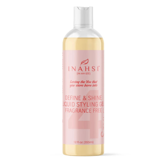 Inahsi Define & Shine Liquid Styling Gel 355ml- Curl Care