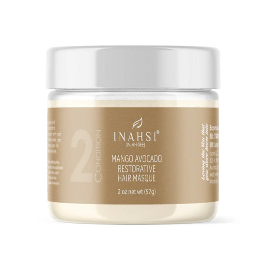 Inahsi Mango Avocado Restorative Hair Masque 2oz- Curl Care