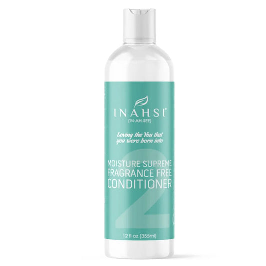 Inahsi Moisture Supreme Fragrance Free Conditioner 12oz- Curl Care