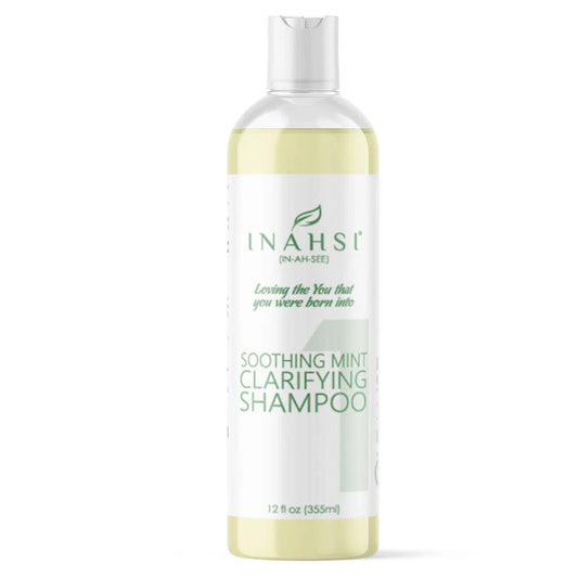 Inahsi Soothing Mint Clarifying Shampoo 355ml- Curl Care