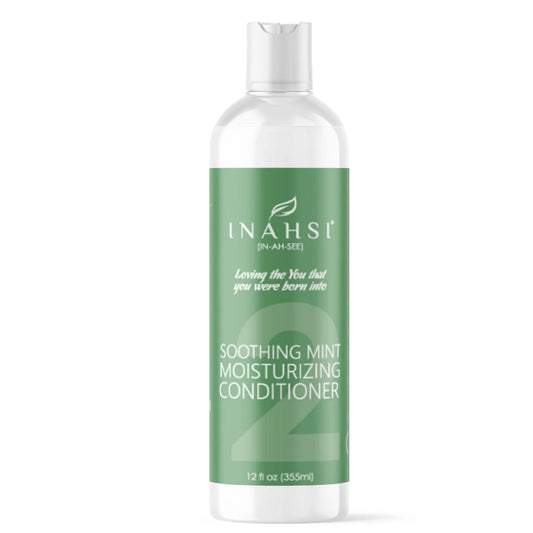 Inahsi Soothing Mint Moisturising Conditioner 355ml- Curl Care