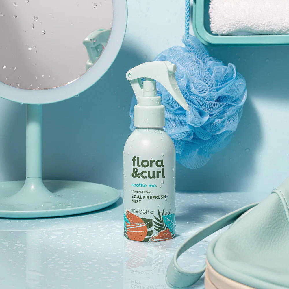 Flora & Curl Coconut Mint Scalp Refresh Mist