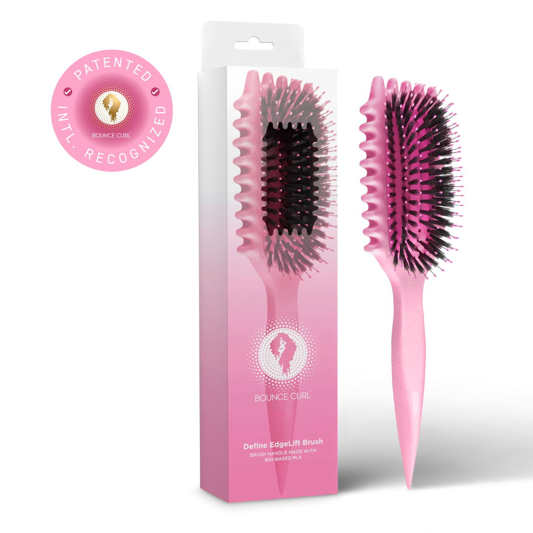 Bounce Curl Define EdgeLift Brush Pink