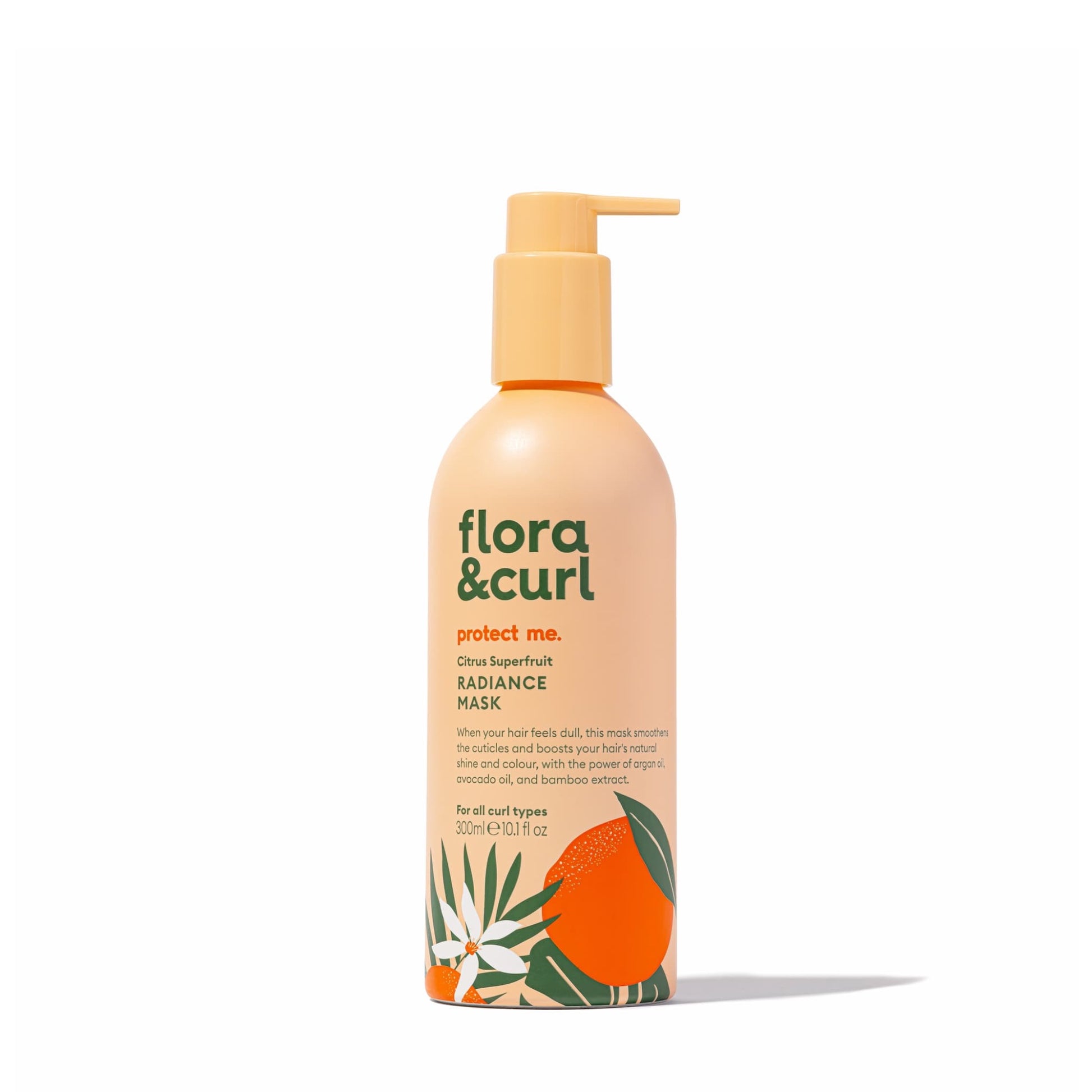 Flora and Curl Citrus Superfruit Radiance Mask- Curl Care