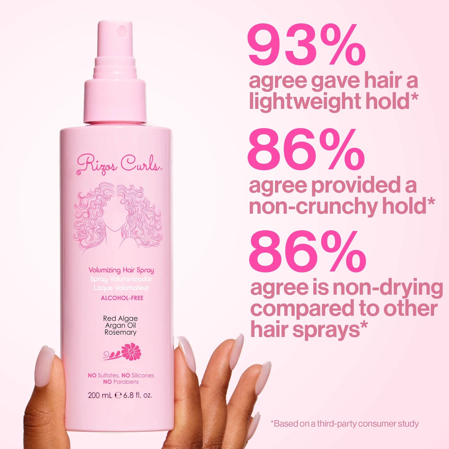 Rizos Curls Alcohol-Free Hair Spray