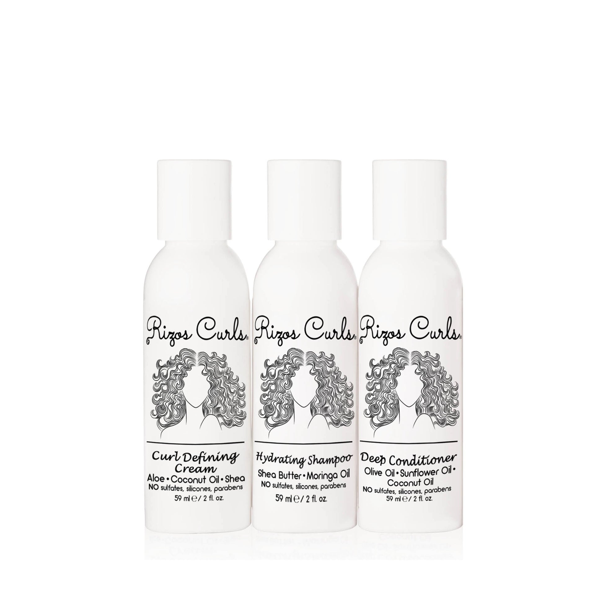 Rizos Curls Travel Kit Trio- Curl Care