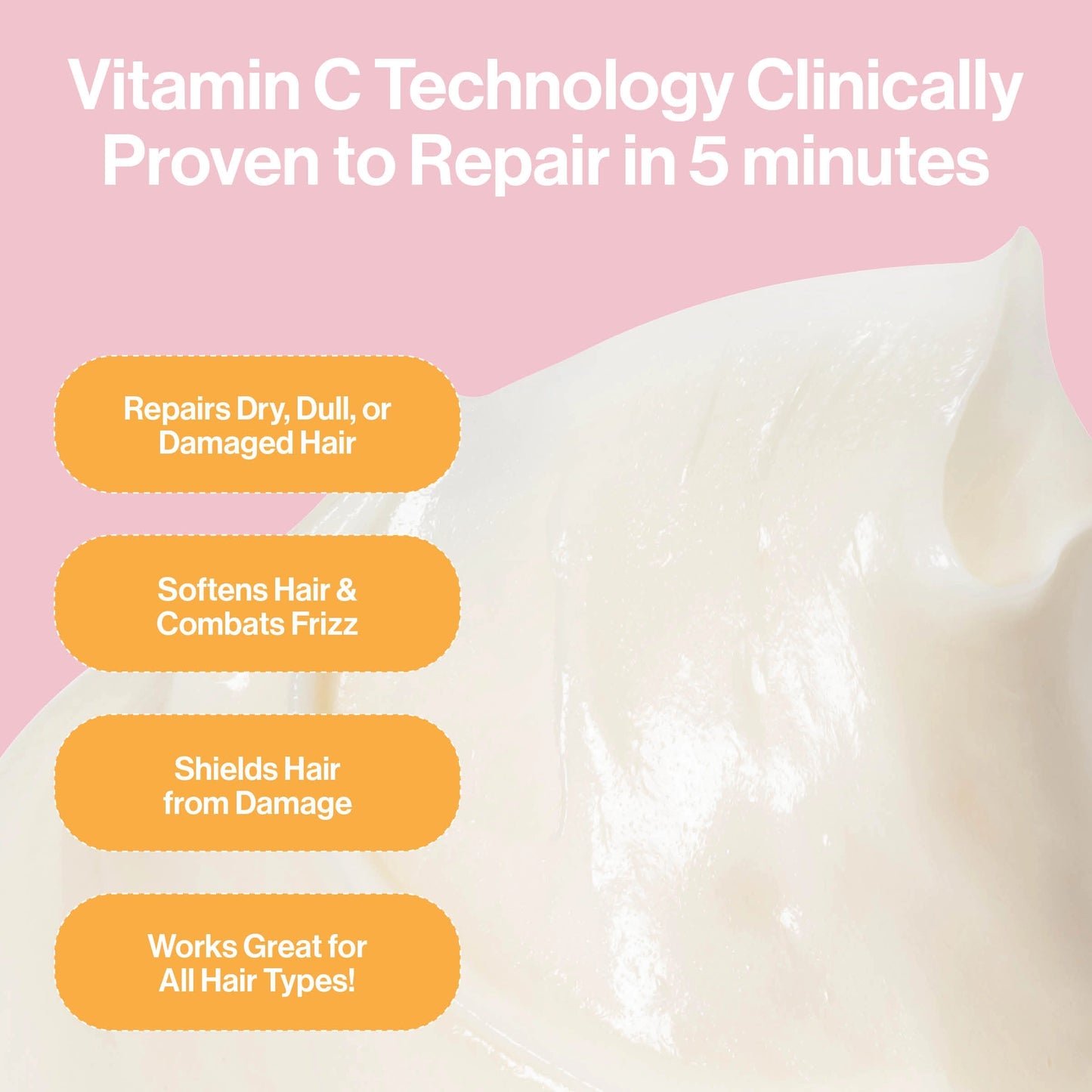 Rizos Curls Vitamin C Hair Repair Mask