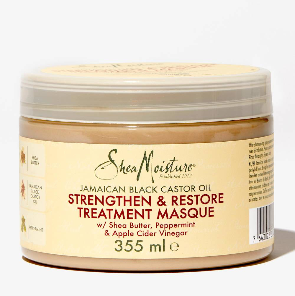 Shea Moisture Jamaican Black Castor Oil Strengthen and Restore Treatment Masque