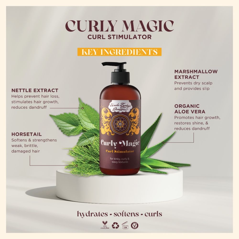 Uncle Funky's Daughter Curly Magic Curl Stimulator