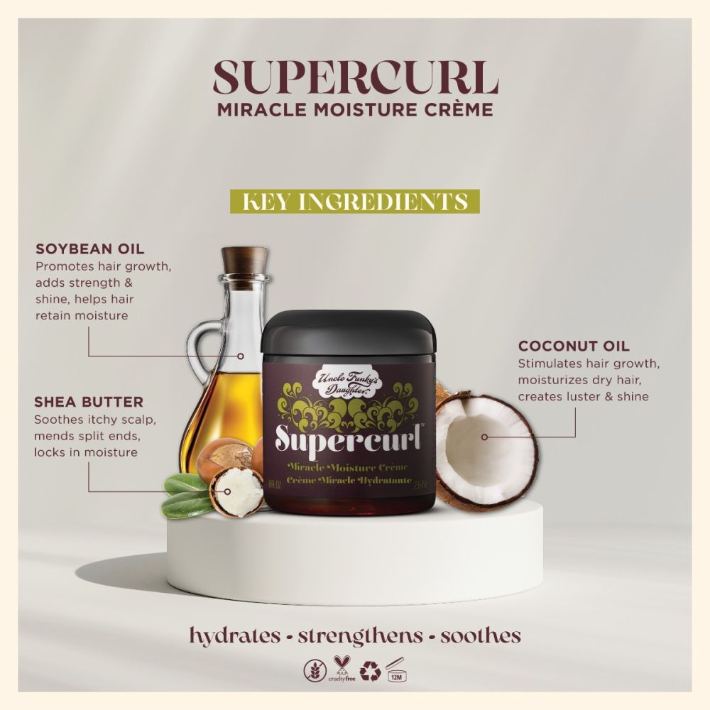 Uncle Funky's Daughter Supercurl Miracle Moisture Creme