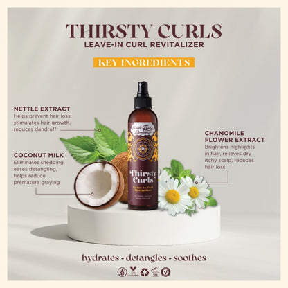 Uncle Funky's Daughter Thirsty Curls Leave-in Curl Revitalizer