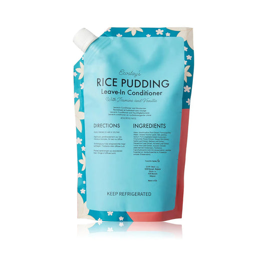 Ecoslay Rice Pudding Leave-In Conditioner 8oz Refill Pouch- Curl Care