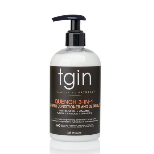 Tgin Quench 3-in-1 Co-Wash Conditioner and Detangler- Curl Care